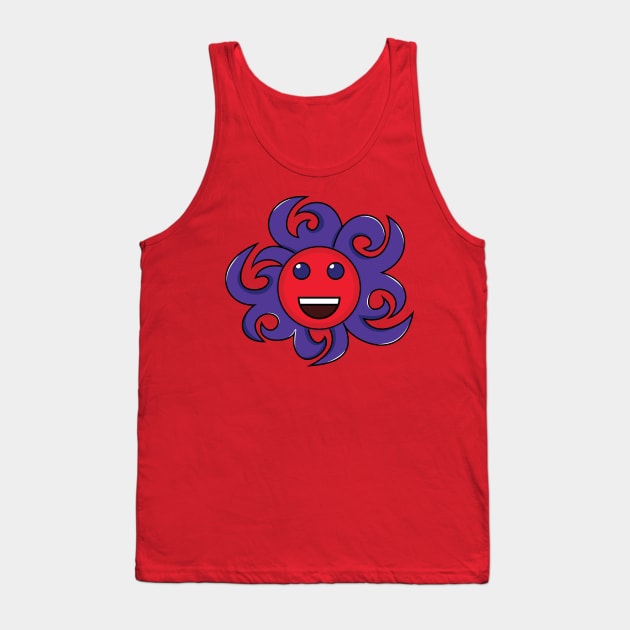 Sun cheerful design Tank Top by facegm